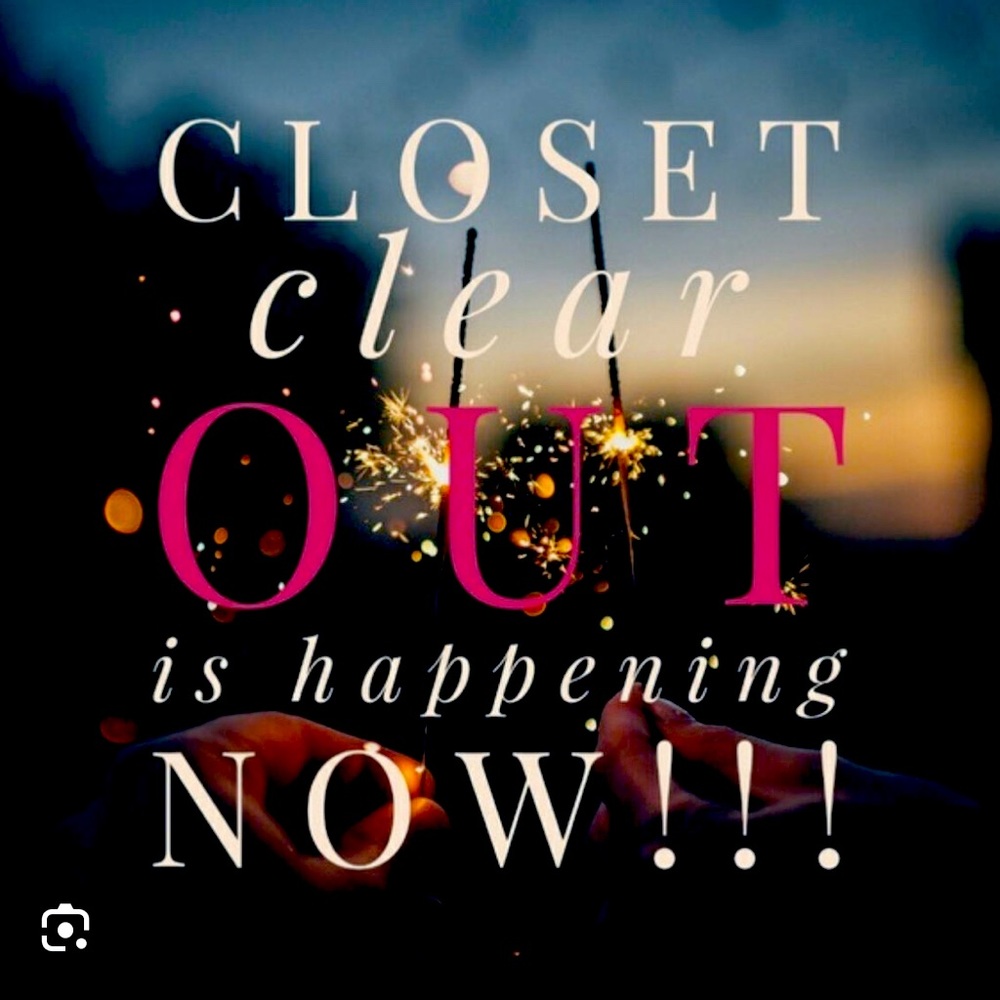 Major Closet Clear Out